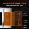 1.9 Cu. Ft. 30 Inch OTR1902S Over the Range Microwave Oven, Over the Stove Microwave, 1000 Watts, 400 CFM Exhaust Fan and LED 4