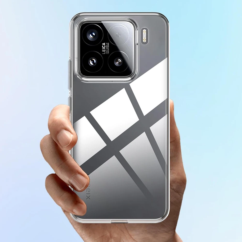Hohe klare Silikon-Handyhülle für Xiaomi Mi 11 11T 12 12T 12S 12X13 13T 14 14T 15 Pro Lite Ultradünne transparente Hülle – Detail 5