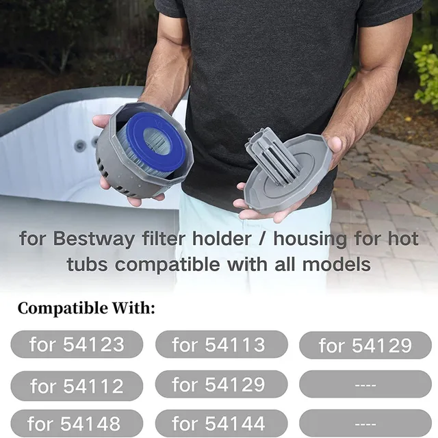 Szűrőtartó A Laikus Gyógyfürdő -Szűrő Tartóhoz - Lazy Spa Hasztása Minden Modell Új 54123 54112 -Kolaj Szűrő Tartó - Image 6