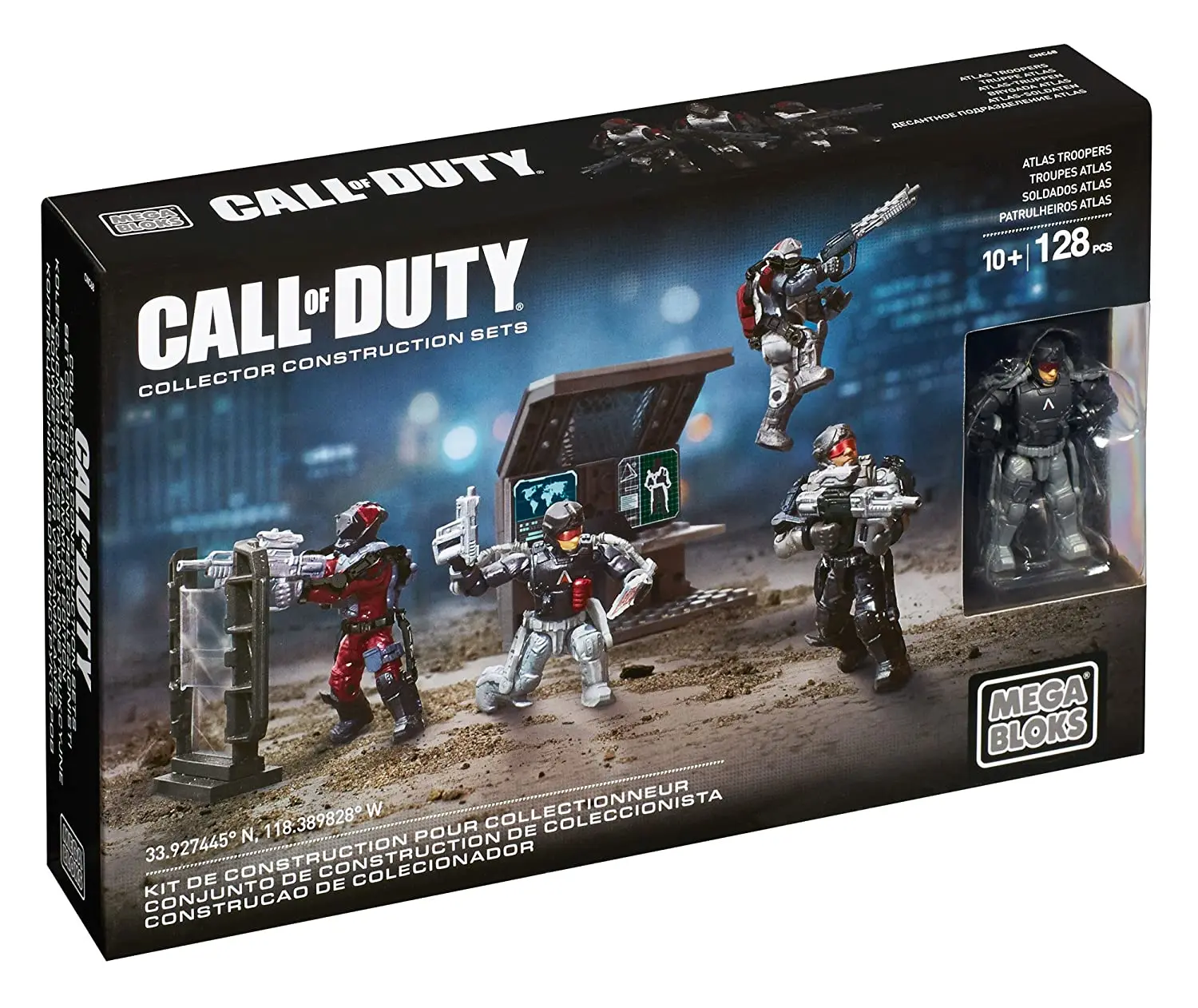 thumbnail image 1 of Conjuntos de figuras originales de Call of Duty de Mega Construx Bloks, bloques de construcción, juguetes para niños, colección de figuras de acción Mini Army, 1 of 5