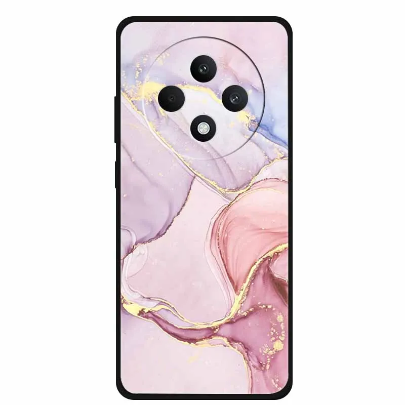 Elegant Marble Design Phone Case - Luxury Soft Silicone Bumper & Color Shield