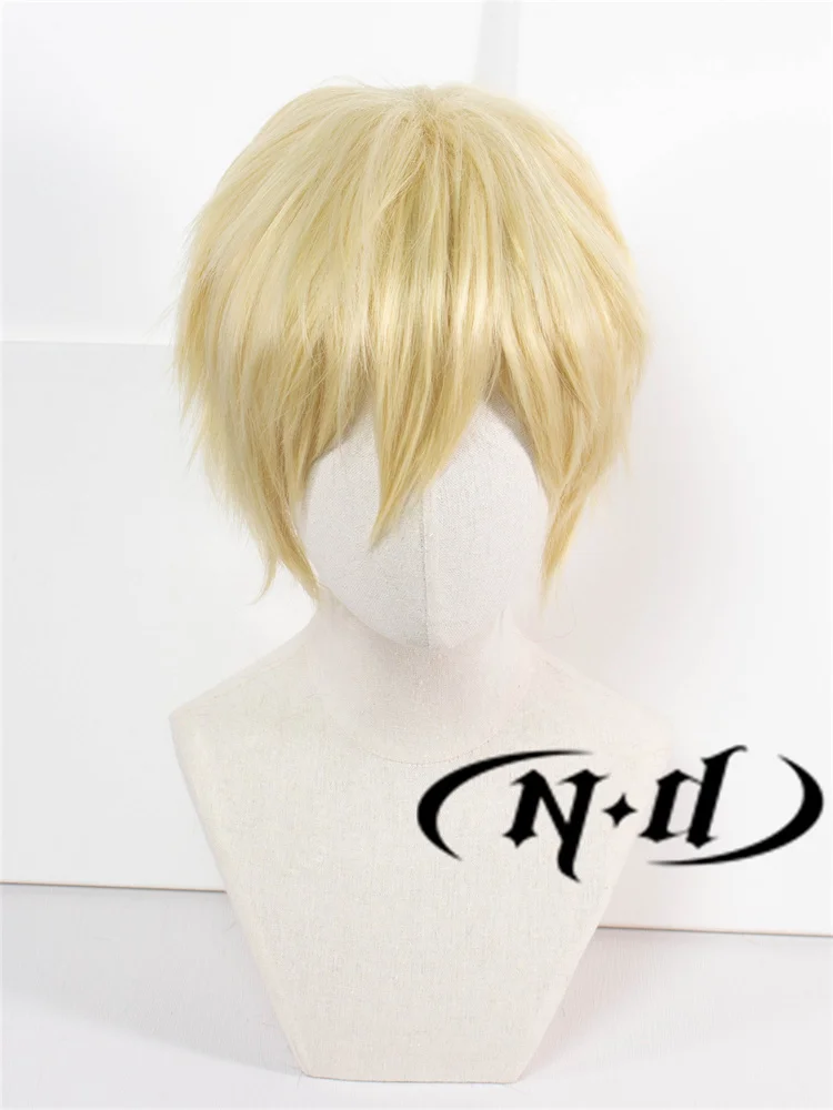 ND Kei Tsukishima Cosplay Perücke Haarteil Haikyu Anime Cosplay Haar Perücken für Comic Con Coser Kostüm Thema Party Hitzebeständig – Detail 2