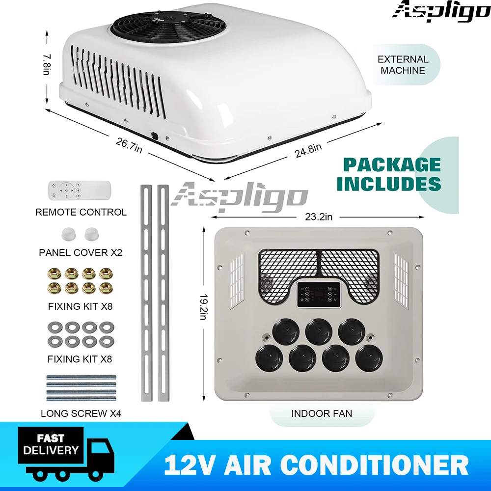 Aspligo-Car-Parking-Air-Conditioner-12v-Motorhome-Automotive-Roof ...