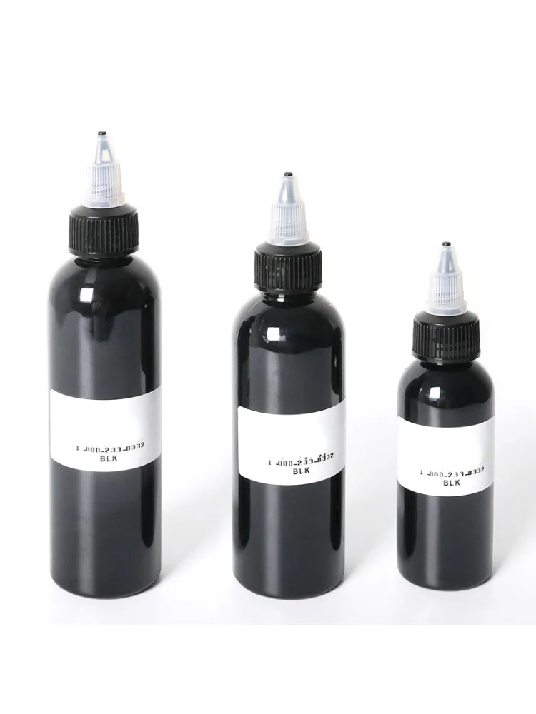 Tattoo Ink Tattoo Ink Pigment 30ML 60ML 120ML Natural Plant Professinal Tattoo Ink White Color Semi Permanent Makeup Pigment Paints Bottles Body Art Tool