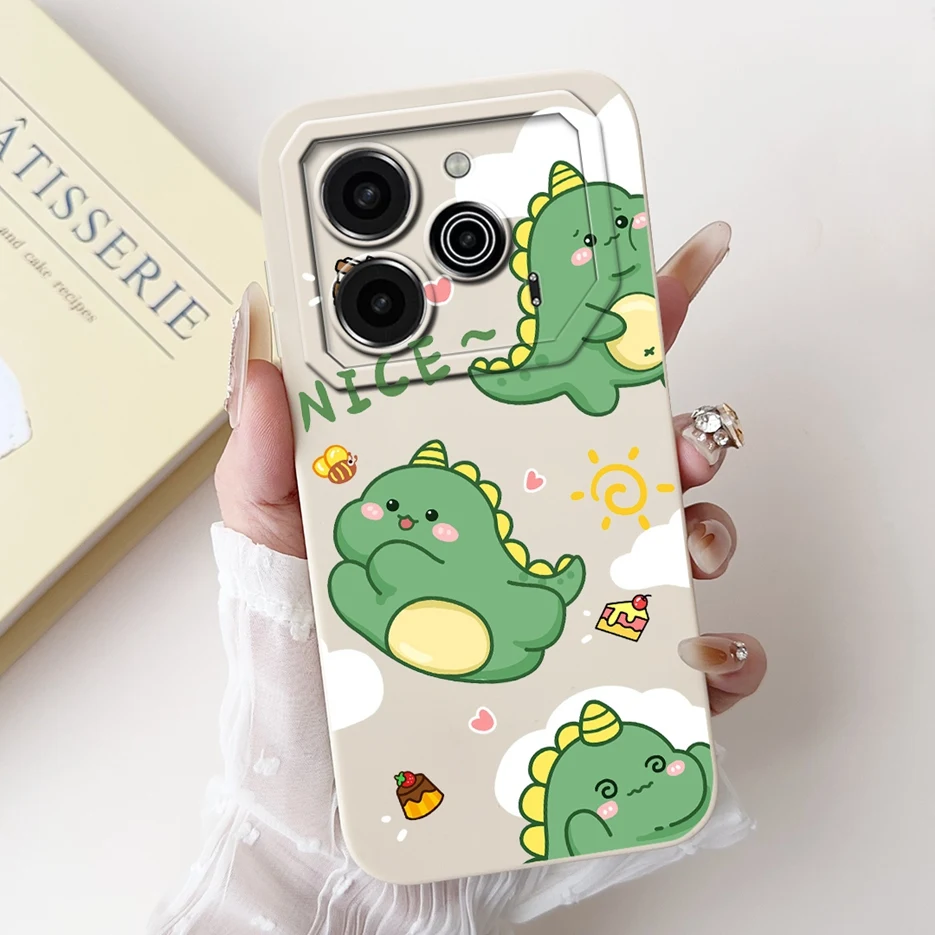 Cute Fashion Painted Soft TPU Phone Case - 6.78'' Cover with Bumper Protection