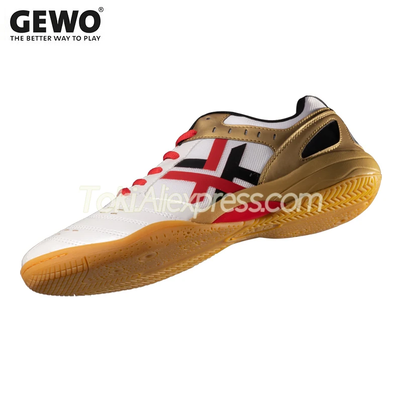 Original GEWO X01 Professional Table Tennis Shoes for Men Women (Shipping without Shoe Box) Ping Pong Sport Sneakers