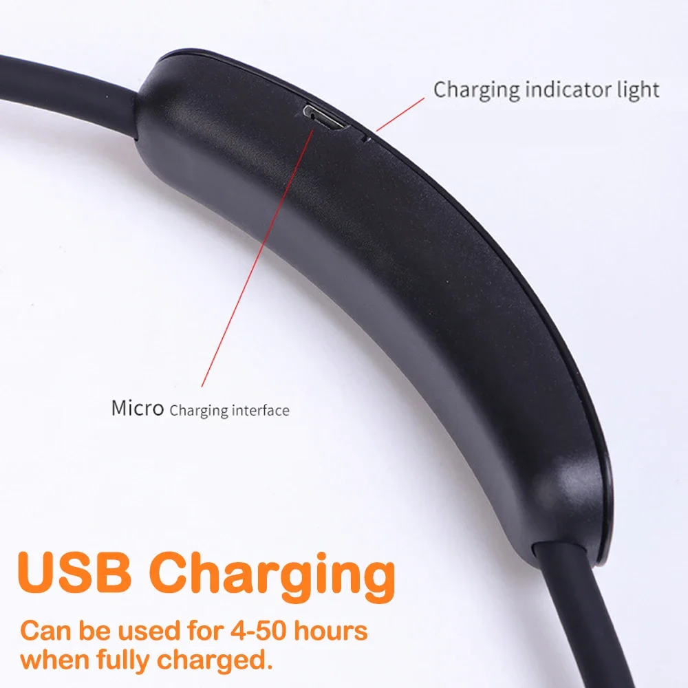 مصباح رقبة LED فاخر قابل للشحن