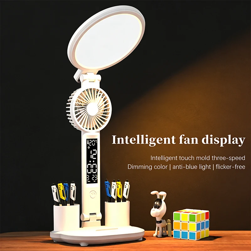 LED Clock Desk Lamp Image 10