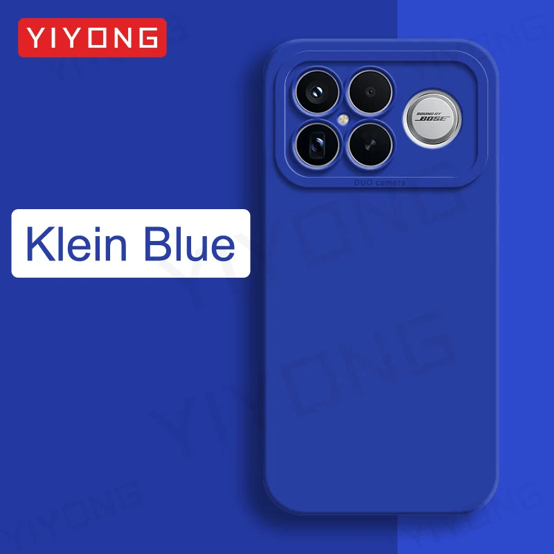 Silky Feel Liquid Silicone Soft Phone Case by YIYONG