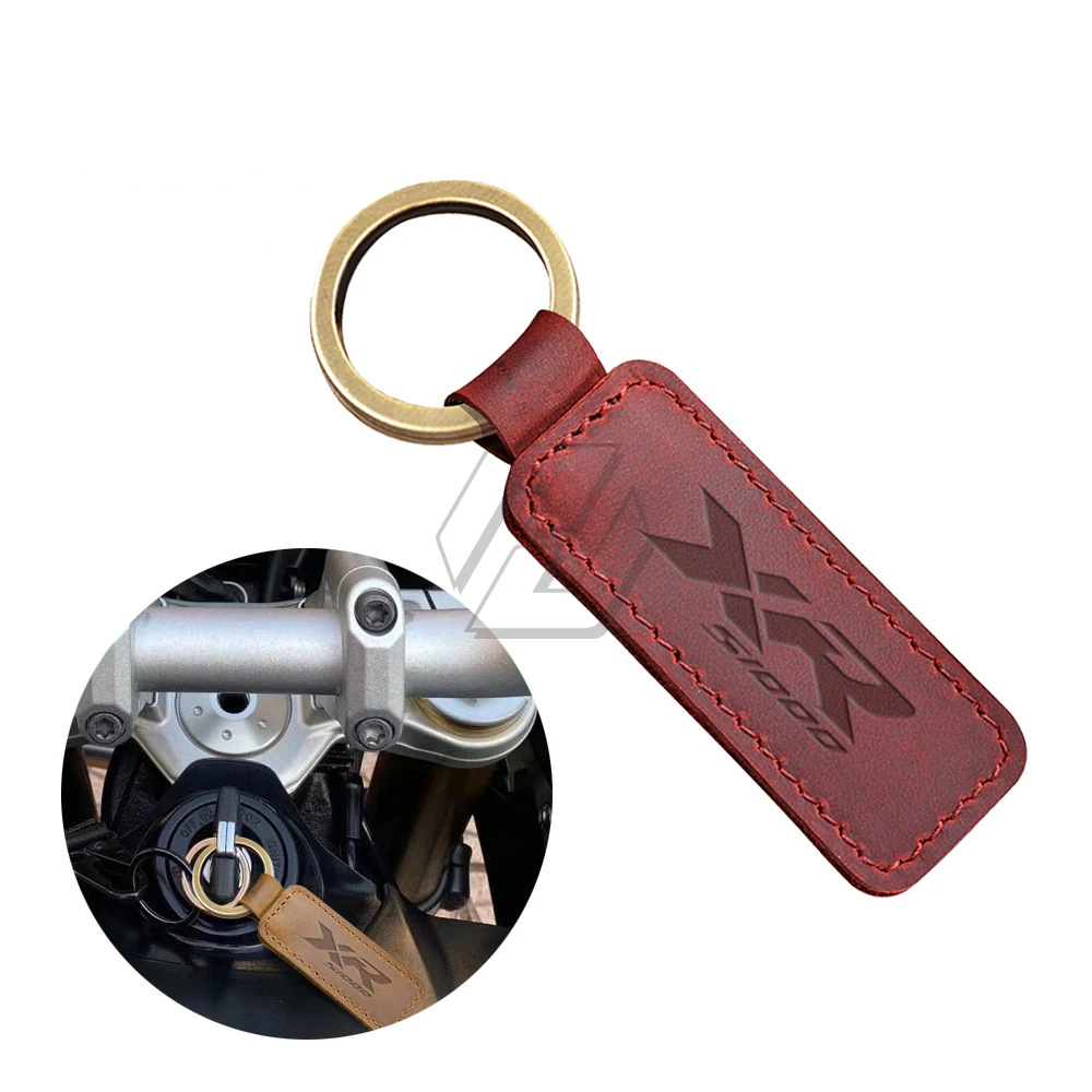 

Motorcycle Cowhide Keychain Key Ring Case for BMW S1000XR S1000 XR