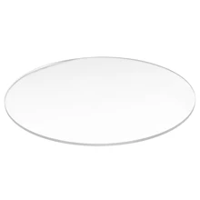 

Transparent 3Mm Thick Mirror Acrylic Round Disc Diameter