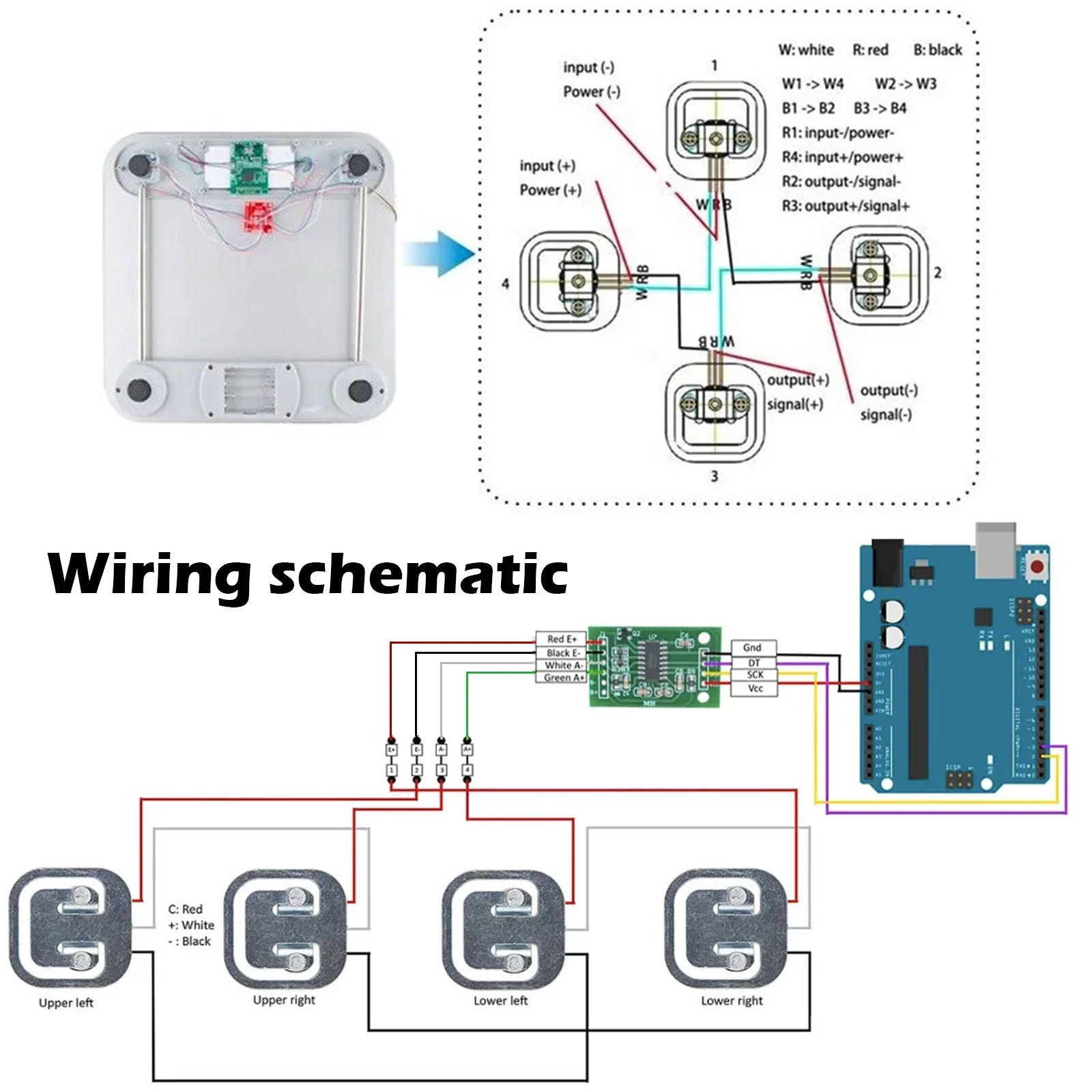 【Trending Now】 50KG Half-Bridge Load Cell Weight Sensor + HX711 Amplifier Module for Digital Scales Arduino DIY Projects.