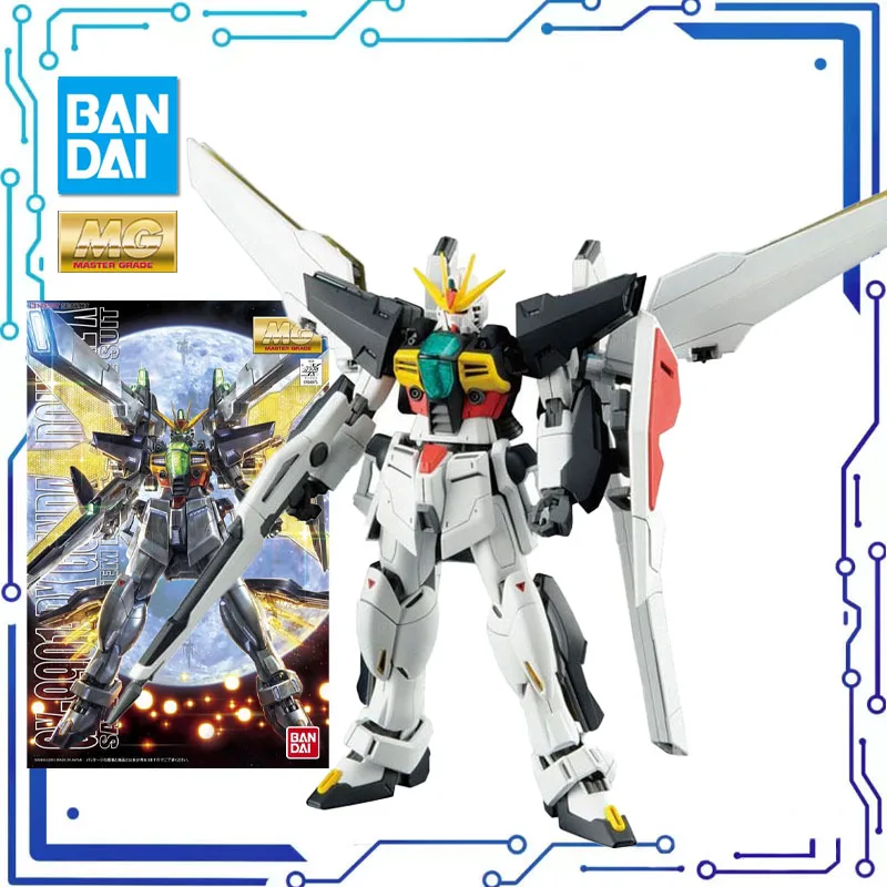 

BANDAI Anime MG 1/100 GX-9901-DX Gundam Double X New Mobile Report Gundam Assembly Plastic Model Kit Action Toys Figures Gift