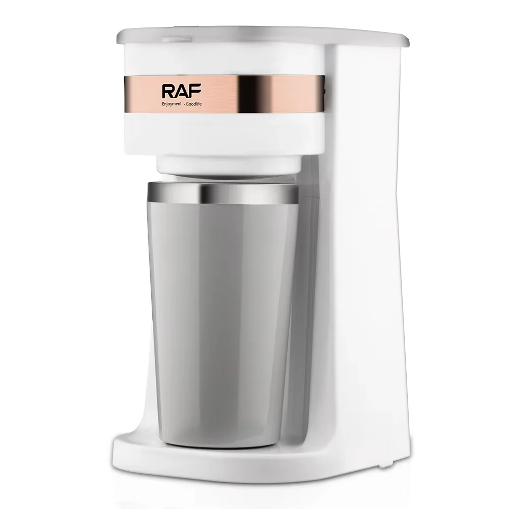 Portable Drip Coffee Maker Home Personal Single Cup Coffee Maker 420ml Espresso with Cup Suitable for Office Bedroom