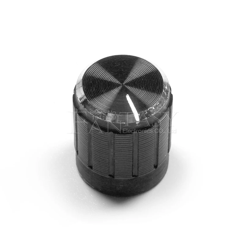 Multiturn Potentiometer Linear Potentiometer Rotary Potentiometer Potentiometer Kit Trimmer Potentiometer Potentiometer Knobs Electronic Components 10pcs 15*17mm aluminum alloy potentiometer 15*17 knob rotary switch volume control knob black