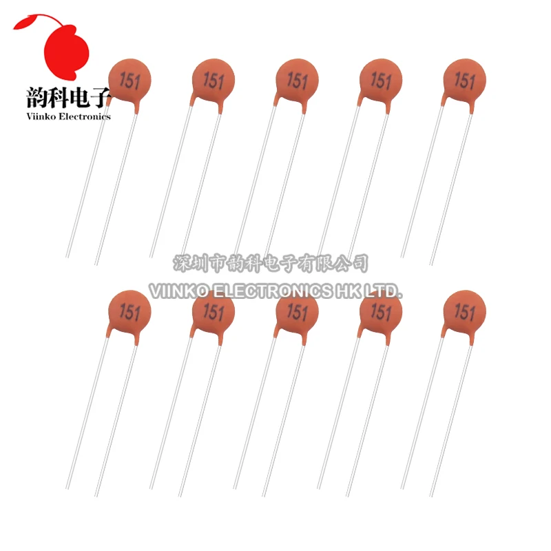 Ceramic capacitor 100pcs 50V 1pF ~ 100nF 0.1uF various values