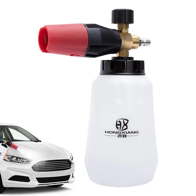 Car Hand Pump Foam Cannon 2L 1/4 Interface Auto Wash Foam Cannon With  High-Pressure Car Wash Foam Sprayer For Car Wash Care - AliExpress