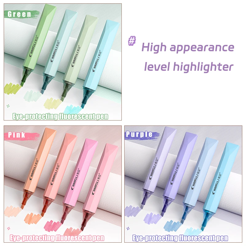 12 Color Highlighter Set 4