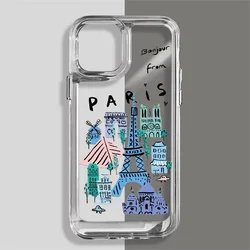 Chic Paris - New York City Phone Case - Stylish Protective Cover - iPhone 12 Mini (1)