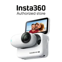[New Release in Stock] Insta360 GO 3S Midnight Black / Arctic White 4K Camera Waterproof 140min 39g 1