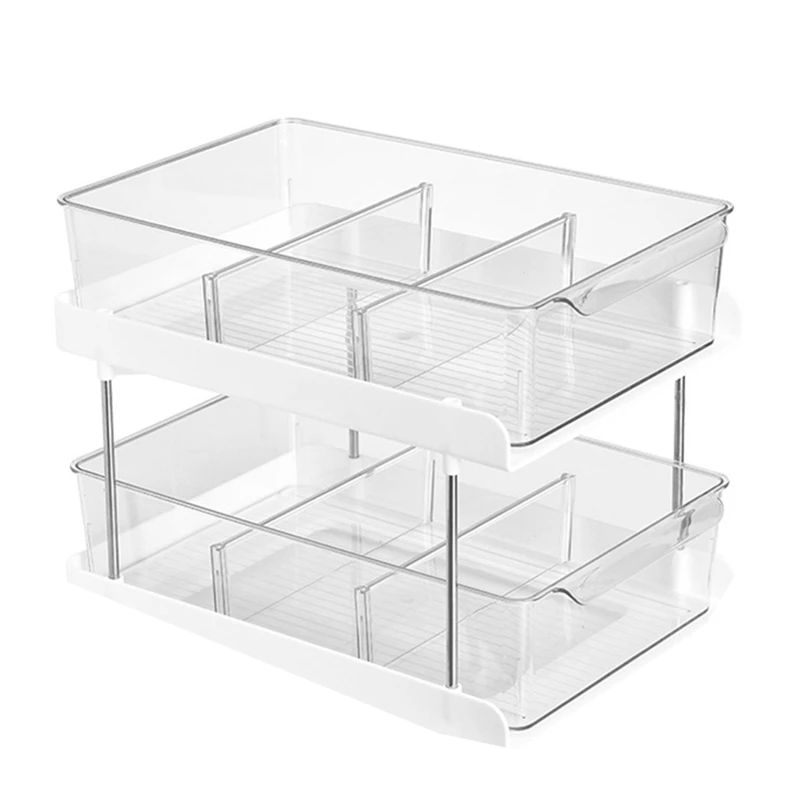 Kitchen Sink Storage Rack Drawer Type Can Be Pushed And Pulled Under