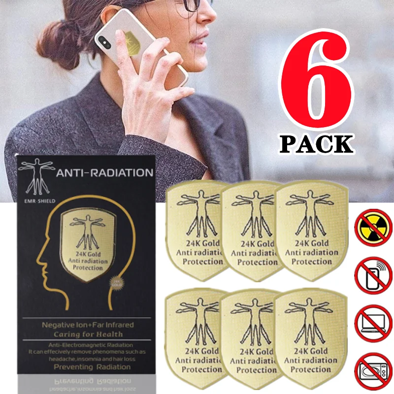 Mobile Phone Radiation Protection Sticker Radiation Blocker Quantum Shield Anti-Radiation