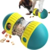 Interactive Dog Slow Feeder Toy Dog Puzzle Toys Food Dispenser for Medium Small Dogs Treat Dispensing Toy to Improve Digestion E 1