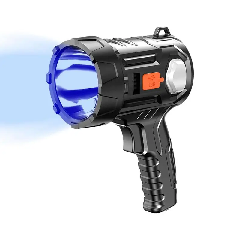 

LED Flashlight 3000 Lumens High Powered Handheld Solar Charging Flashlight Waterproof for Outdoor Events Power Outage Lighting