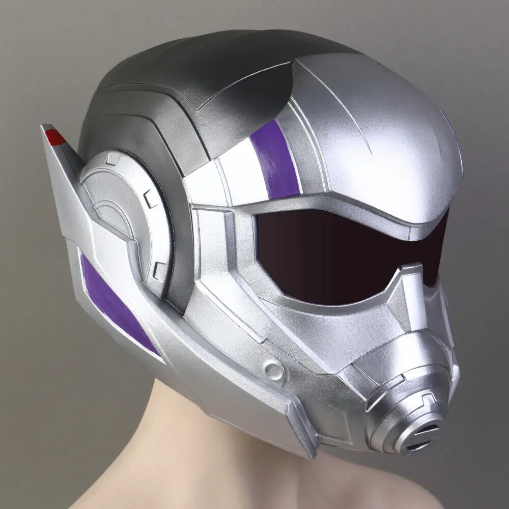 Disney Mask Helmet Cosplay AntMan and The Wasp Quantumania Stature Helmet Antgirl Cassie Mask PVC Ant Halloween Party Prop