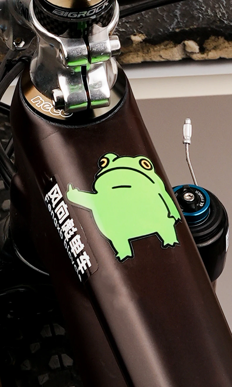 READU Fahrradaufkleber, personalisierter Aufkleber, MTB, Rennrad, Rahmenaufkleber, dekorative Aufkleber, Fahrradzubehör – Detail 6