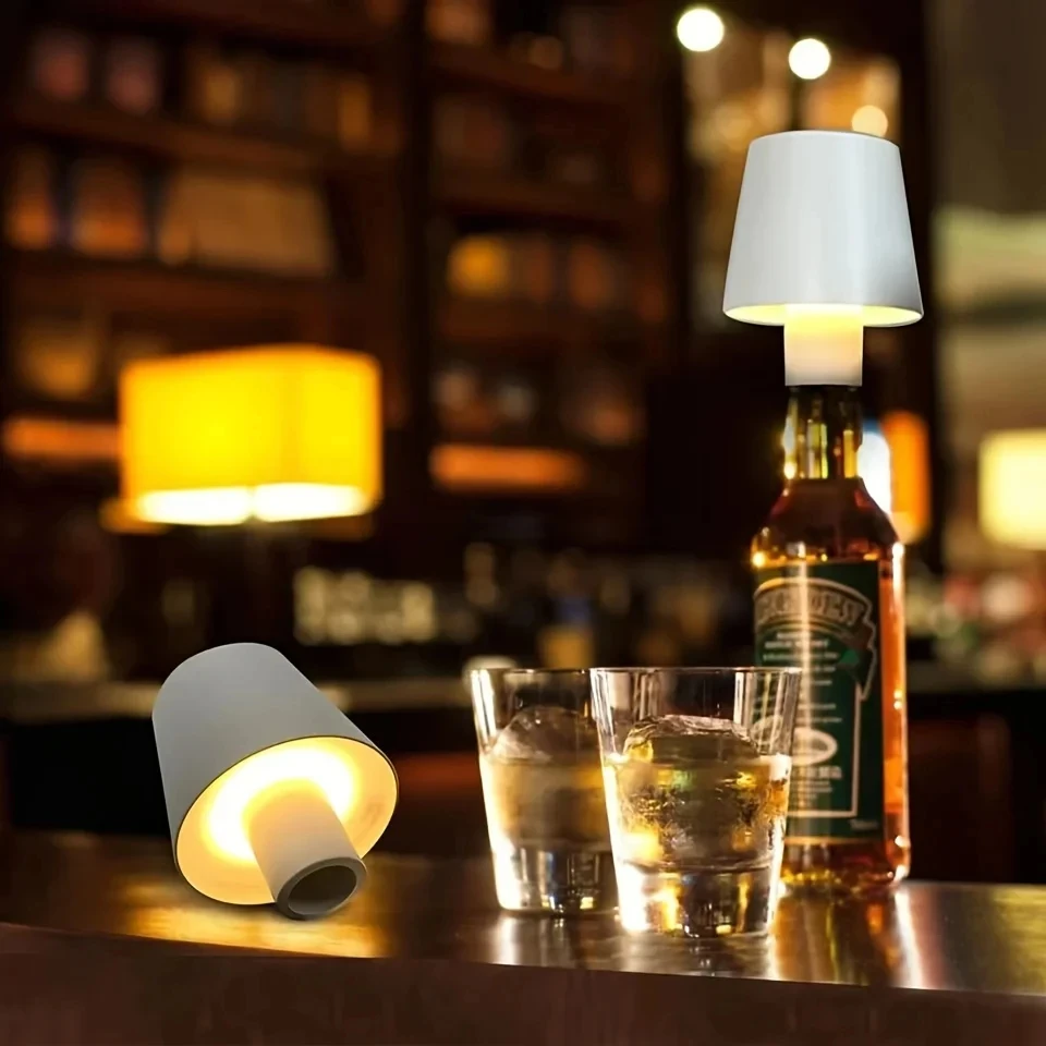 Wireless Touch LED Table Lamp - 3-Level Dimming for Bedroom Dining Room Bar and Desk