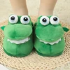 Cartoon Crocodile Cotton Slippers With Moving Mouth Funny Home Cotton Shoes Winter Walking Warm Christmas Gift For Men Women 1