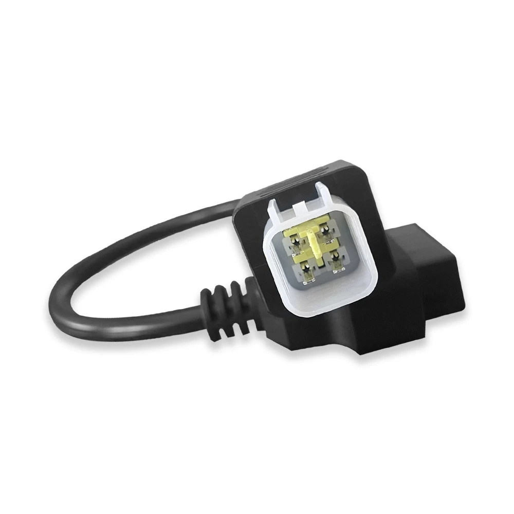 Motorcycle OBD Adapter For Kawasaki ZX6R ZX10R ZX1000 4Pin to