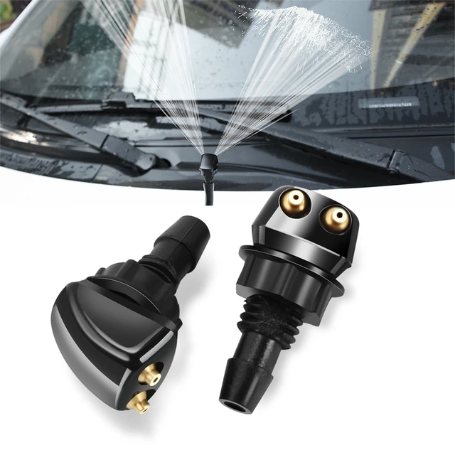 2X Frontscheibenwischer-Wasserstrahl-Waschdüsen, für BMW E46 E39 E90 E60  E36 F30 E34 F10 F20 E92 E38 E91 E53 E70 X5 : : Auto & Motorrad