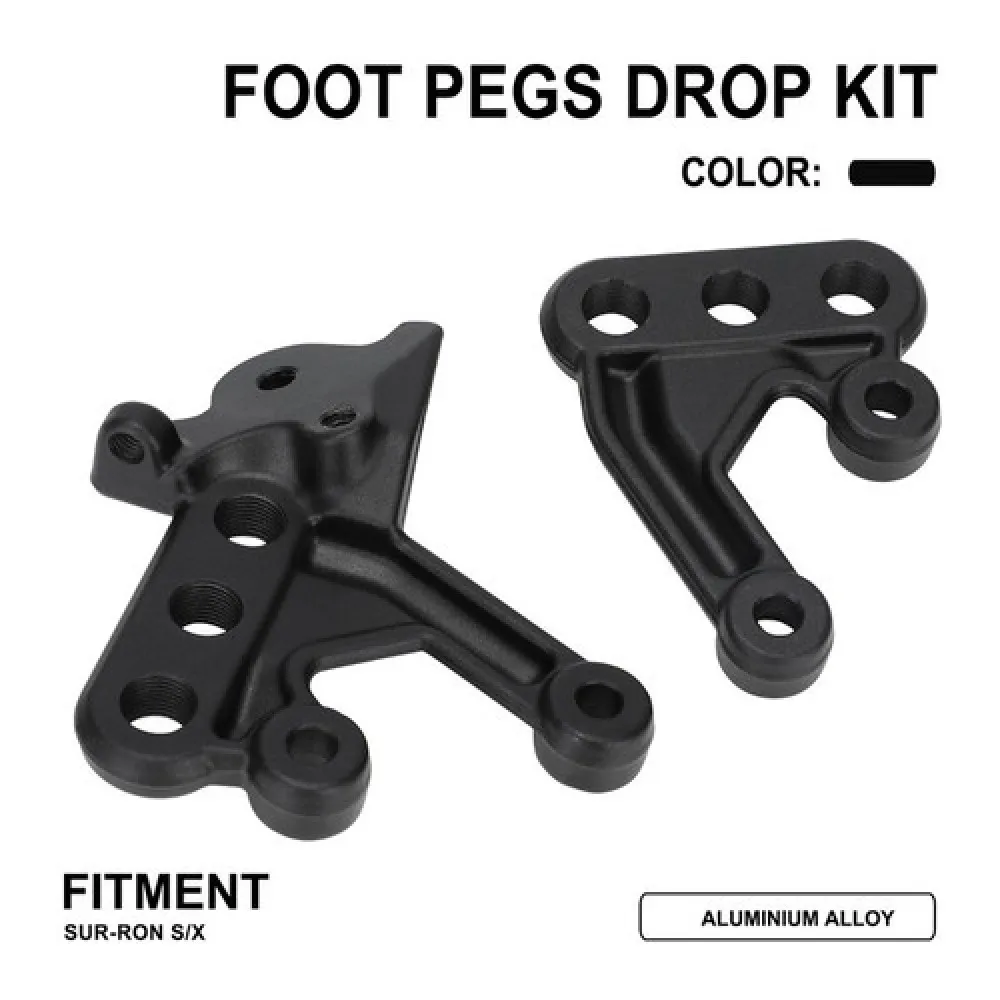 

Motorcycle Accessory Foot Pegs Drop kit For Sur Ron Light Bee X S Motocross off road Dirt Pit Bike