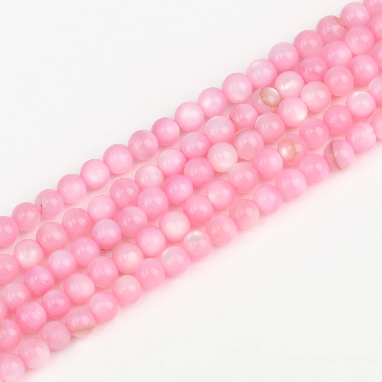 Vibrant Natural Freshwater Shell Beads