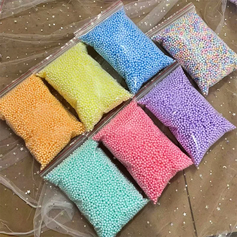 10g 4-6mm Mini Color Foam Balls Polystyrene Filler Styrofoam balls Craft DIY Home Wedding Decoration foam balls