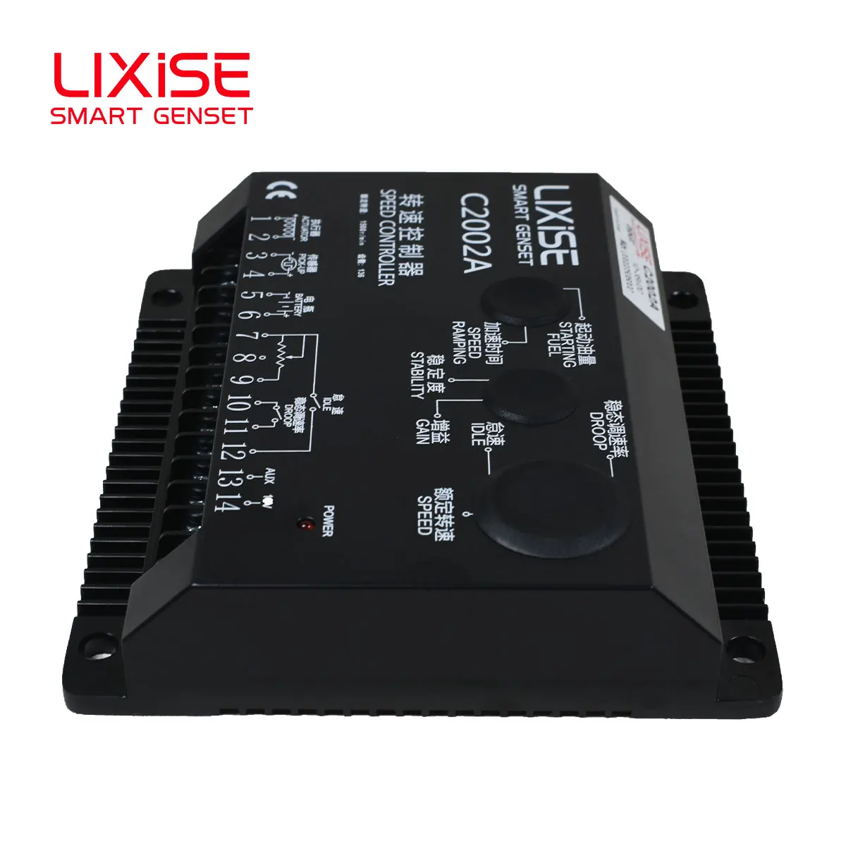 Grupo Electrogeno 발전기 부품 Fortrust 컨트롤러용 C2002A 거버너 속도 제어 보드