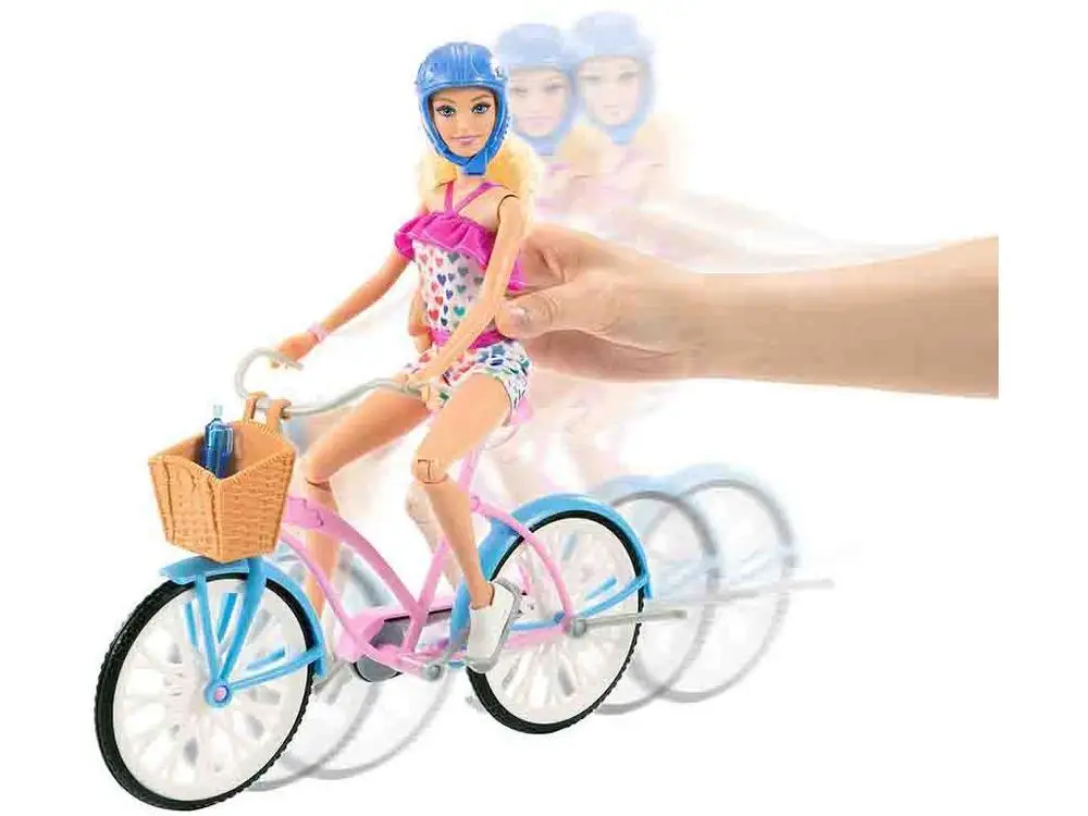 Boneca Barbie Passeio de Bicicleta com Acessórios 6