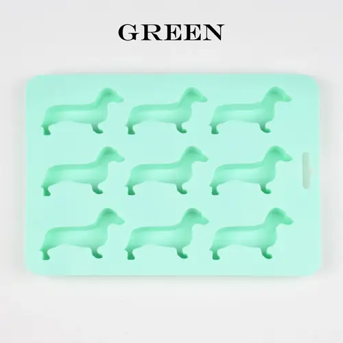Creative Silicone Dachshund Puppy Shaped Ice Cube Chocolate Cookie Mold DIY Home Ice Tray Kitchen Tools silicone mold gadgets - Image 10