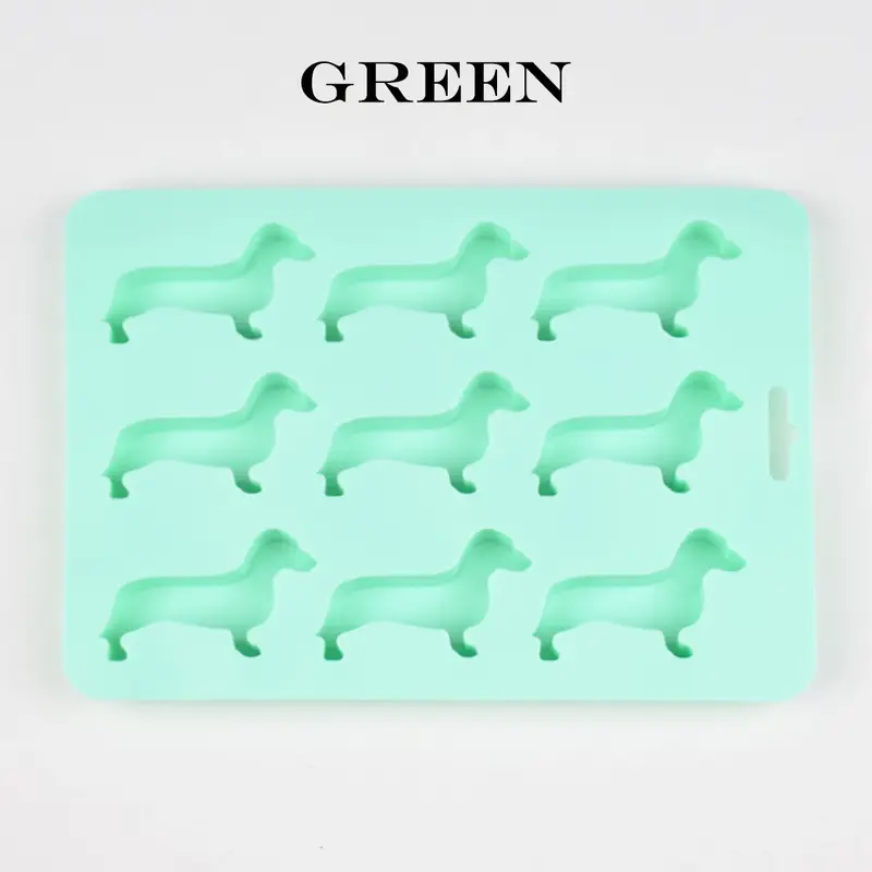 Creative Silicone Dachshund Puppy Shaped Ice Cube Chocolate Cookie Mold DIY Home Ice Tray Kitchen Tools silicone mold gadgets - Image 10