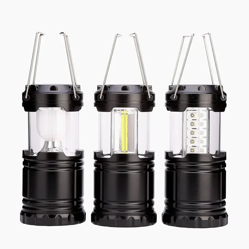 1000 Lumens Bright Portable Waterproof Camping Lamp Battery Version Led