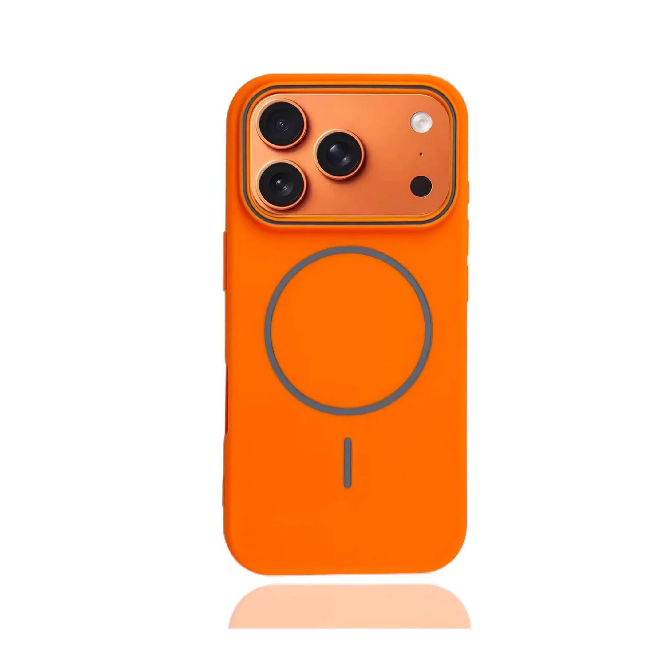 Luxury Matte Soft Magnetic Case with Wireless Charging Compatibility