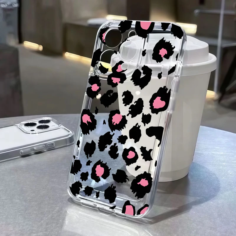 Stylish Leopard Print Phone Case