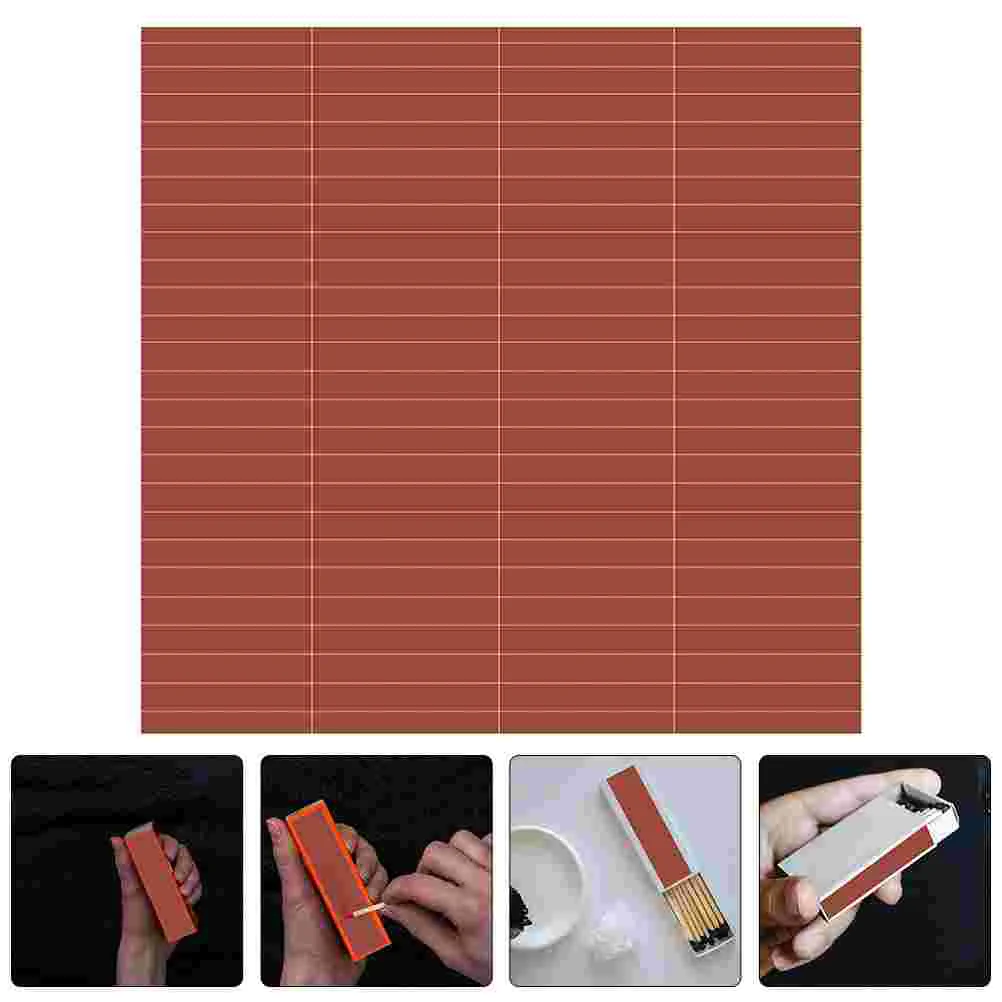 Adhesive Matches Paper DIY Match Strikers Paper Matchstick Striker Papers Match Strip Strikers