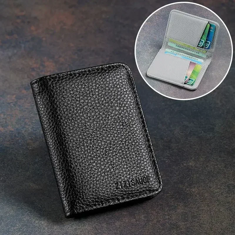 Luxury Leather Card Holder and Travel Organizer Wallet