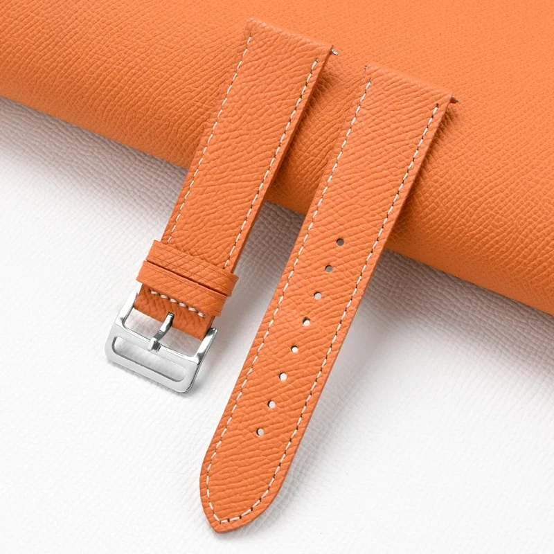 جلد طبيعي حزام برتقالي أخضر عالمي الرجال النساء ري...