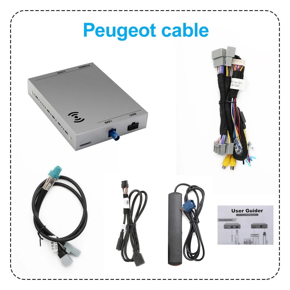 プジョーシトロエンSMEG用 CarPlay Android Autoモジュール Wireless CarPlay Android Auto module For Peugeot/Citroen