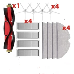 Premium Brush Mops and HEPA Filters for Robotic Vacuum Cleaners (13PCS  SET W)