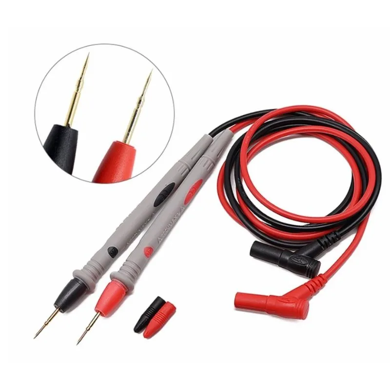 

1 Pair Universal Probe Test Leads Pin for Digital Multimeter Needle Tip Meter Multi Meter Tester Lead Probe Wire Pen Cable 20A